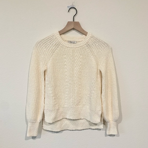 Madewell Sweaters - Madewell Balloon-Sleeve Pullover Sweater